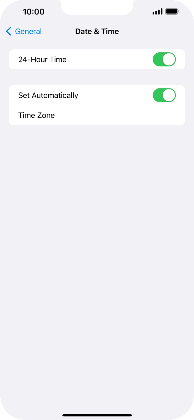 Slide your finger upwards starting from the bottom of the screen to return to the home screen.