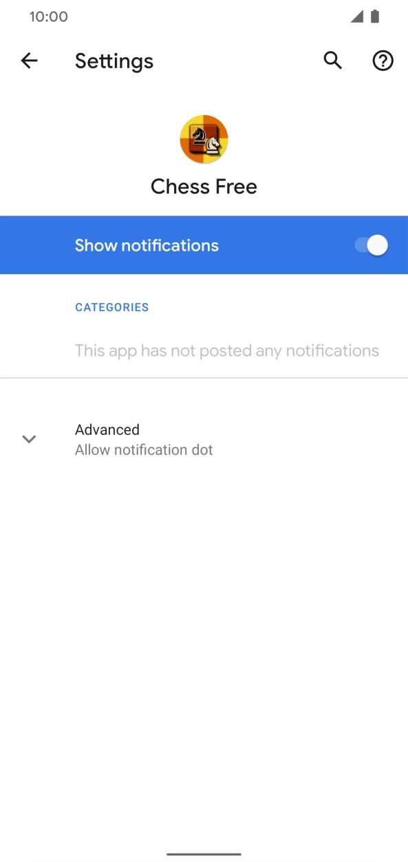 Press the indicator next to Press the indicator next to