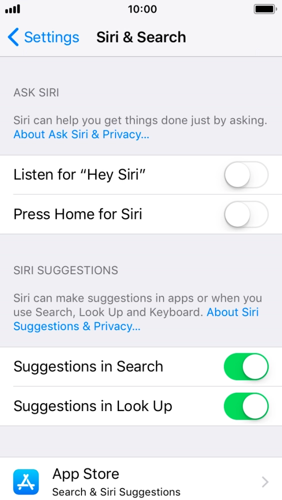 Press the indicator next to Press the indicator next to