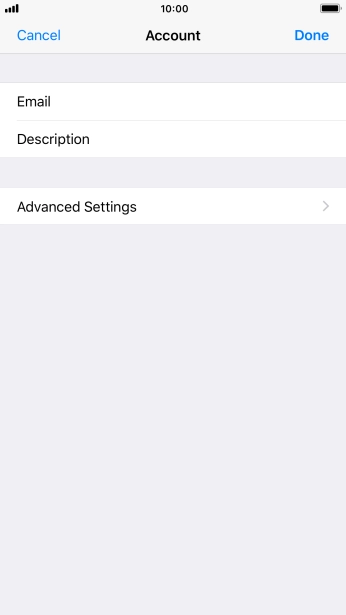 Press Advanced Settings. Press Advanced Settings.