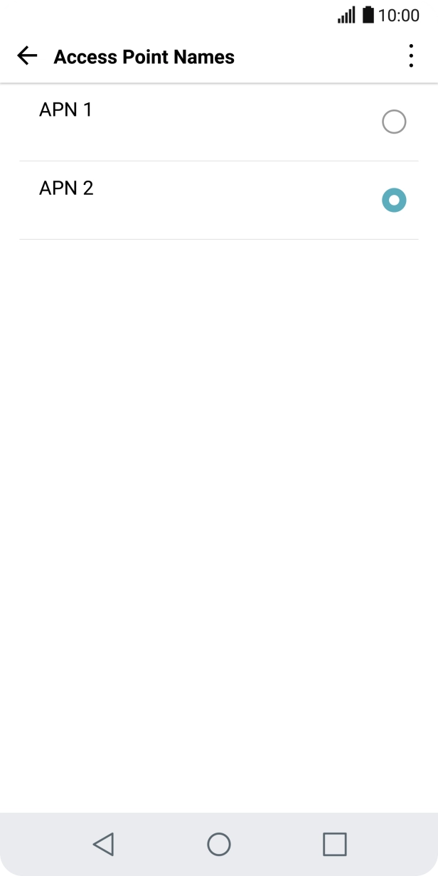 Press the Home key to return to the home screen. Press the Home key to return to the home screen.