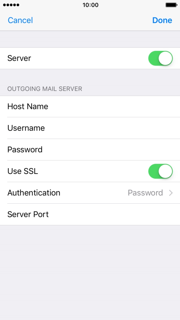 Press Authentication.