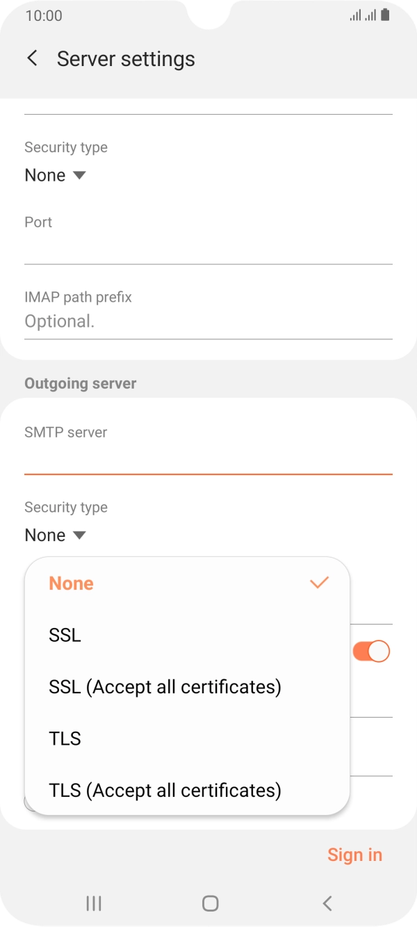 Press SSL to turn on the function.