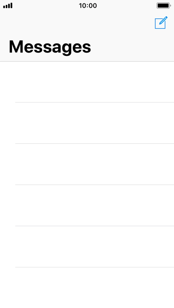 Press the new message icon.
