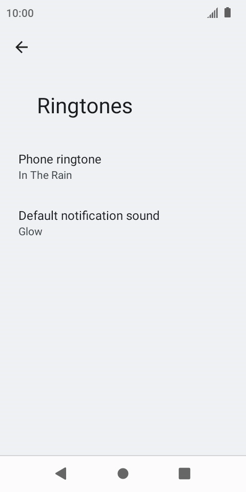 Press Phone ringtone.
