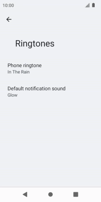 Press Phone ringtone.