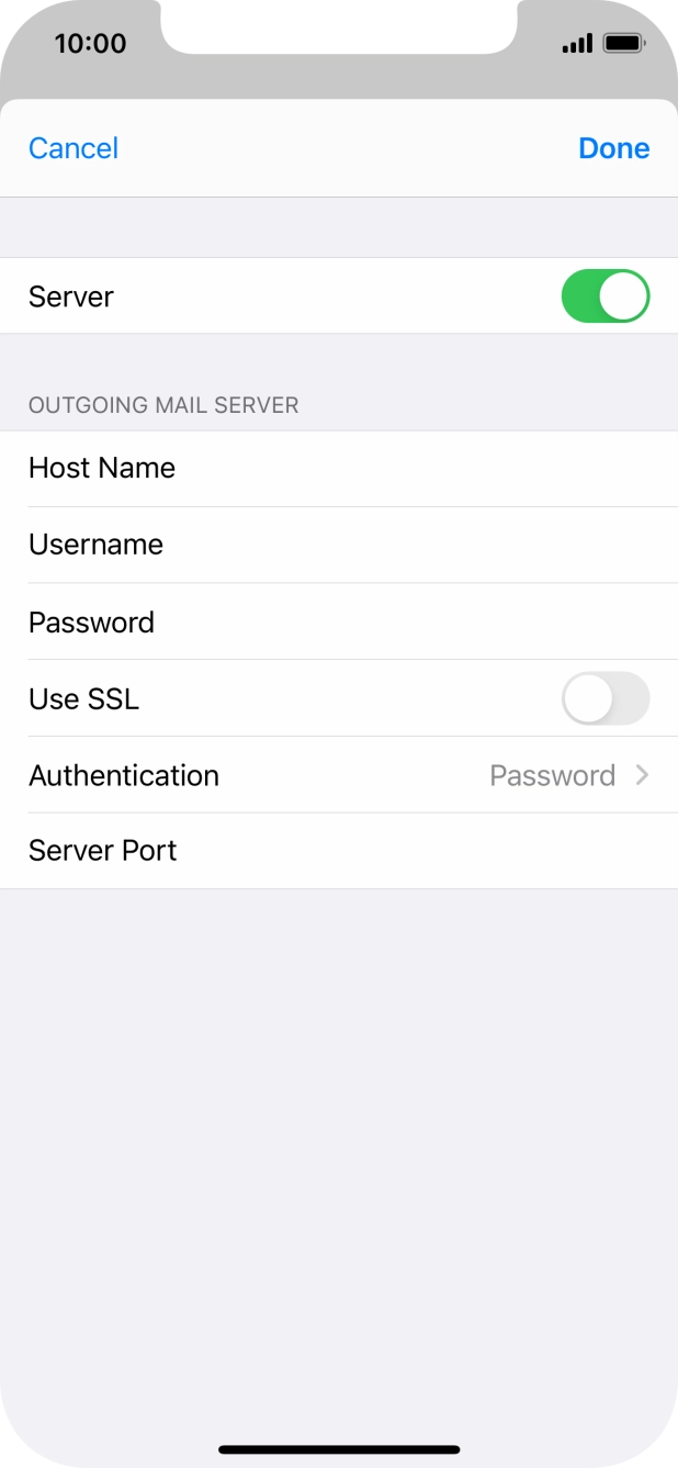 Press Authentication.