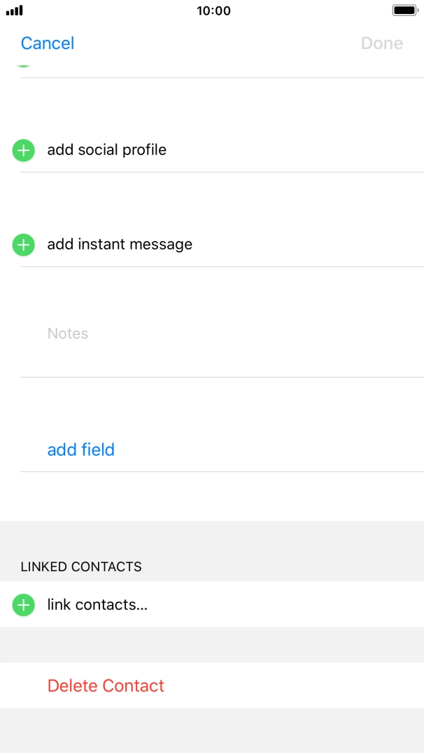 Press link contacts....