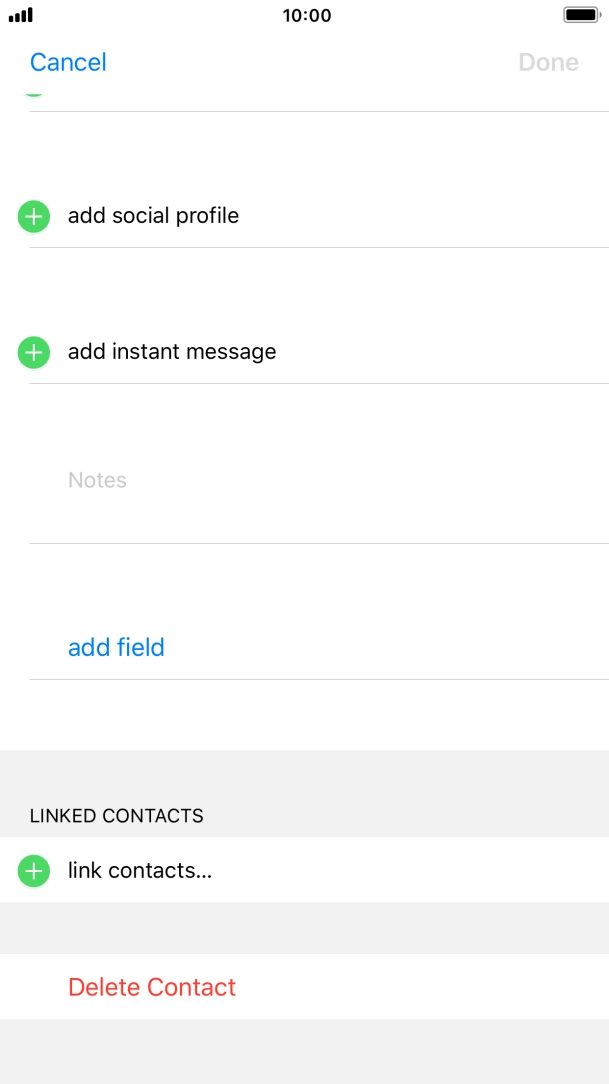 Press link contacts....