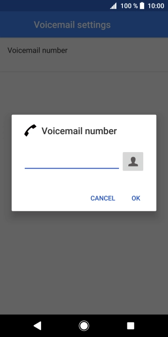 Key in +61101 and press OK.