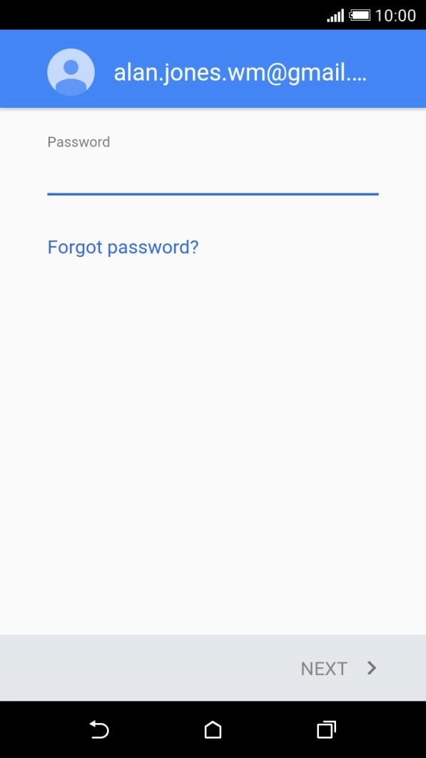 Press the field below Press the field below