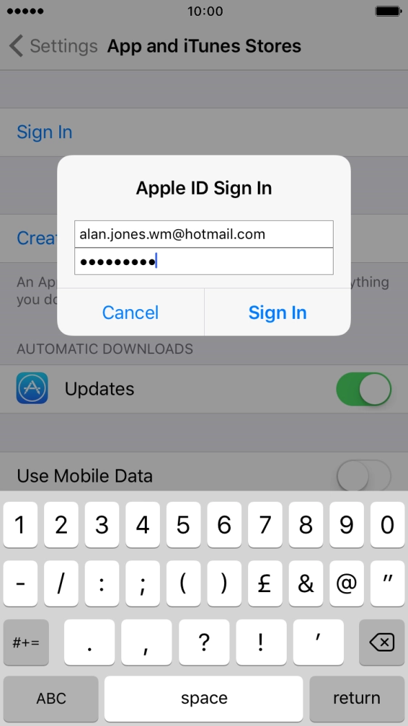 Press Sign In. Press Sign In.