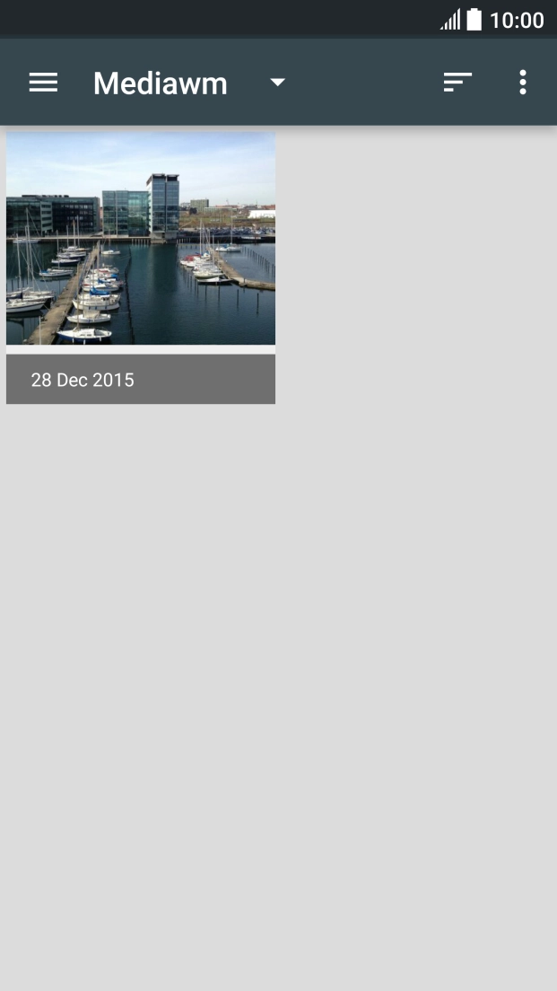 Press the required picture.