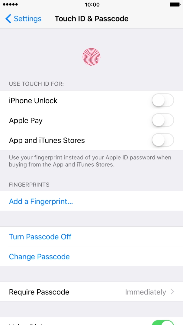 Press Turn Passcode Off and key in the phone lock code. Press Turn Passcode Off and key in the phone lock code.