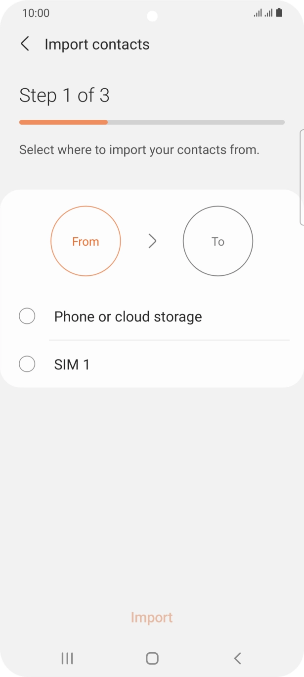 Press the name of your SIM.