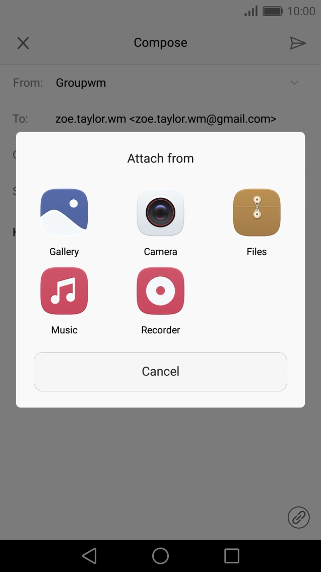 Press Files and go to the required file.