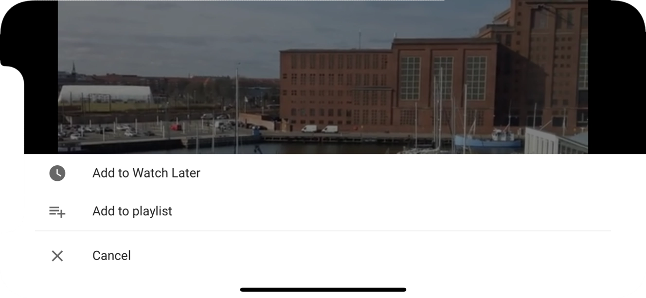 Press Add to playlist.