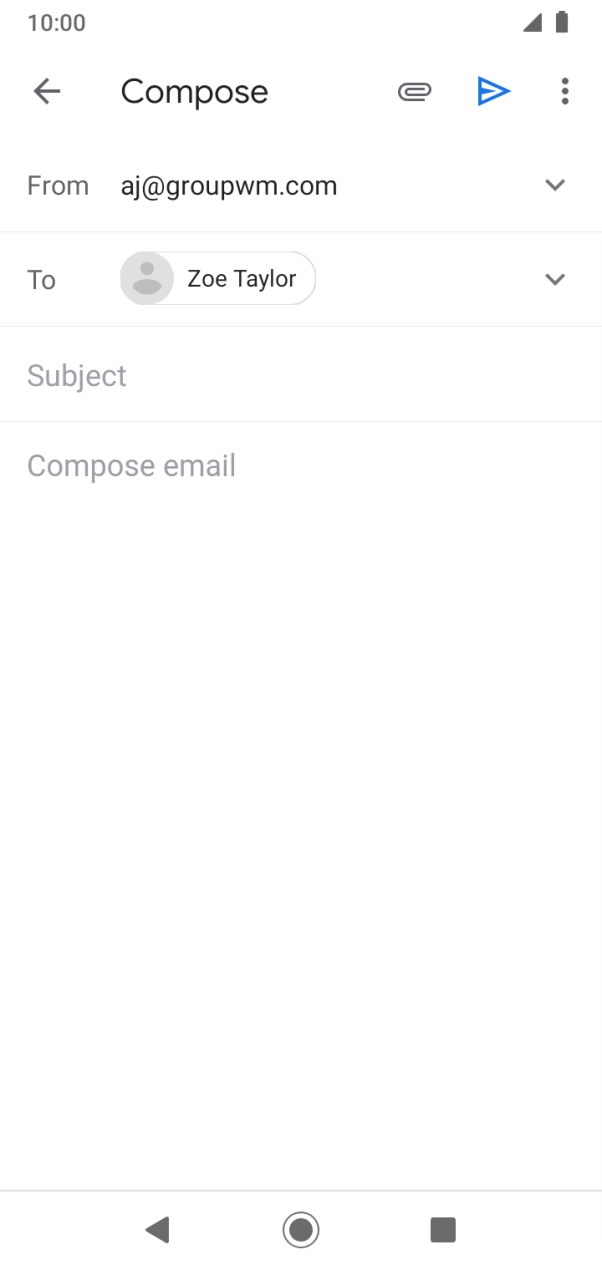 Press Subject and key in the required subject. Press Subject and key in the required subject.