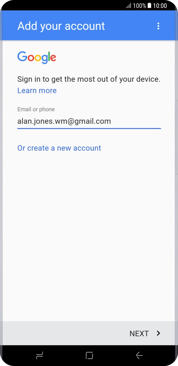 Press NEXT. Press NEXT.