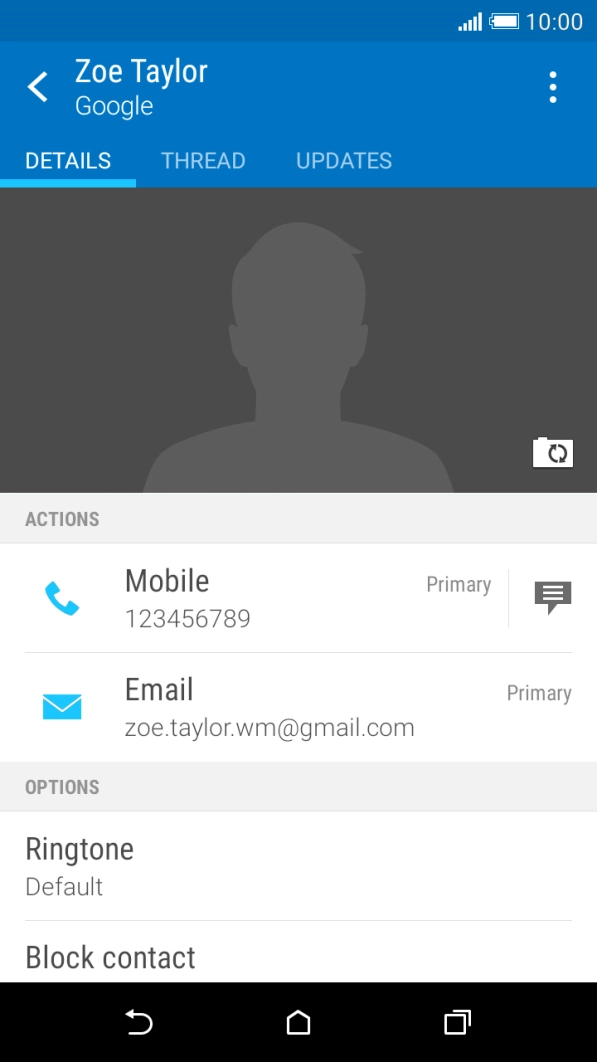 Press the required number. Press the required number.