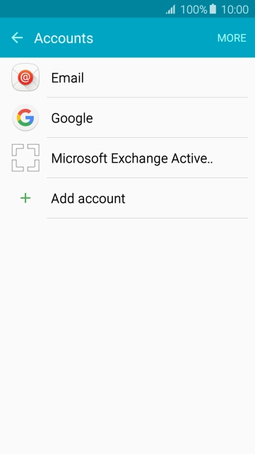 If this screen is displayed, you email account has been recognised and set up automatically. Follow the instructions on the screen to key in more information and finish setting up your phone. If this screen is displayed, you email account has been recognised and set up automatically. Follow the instructions on the screen to key in more information and finish setting up your phone.