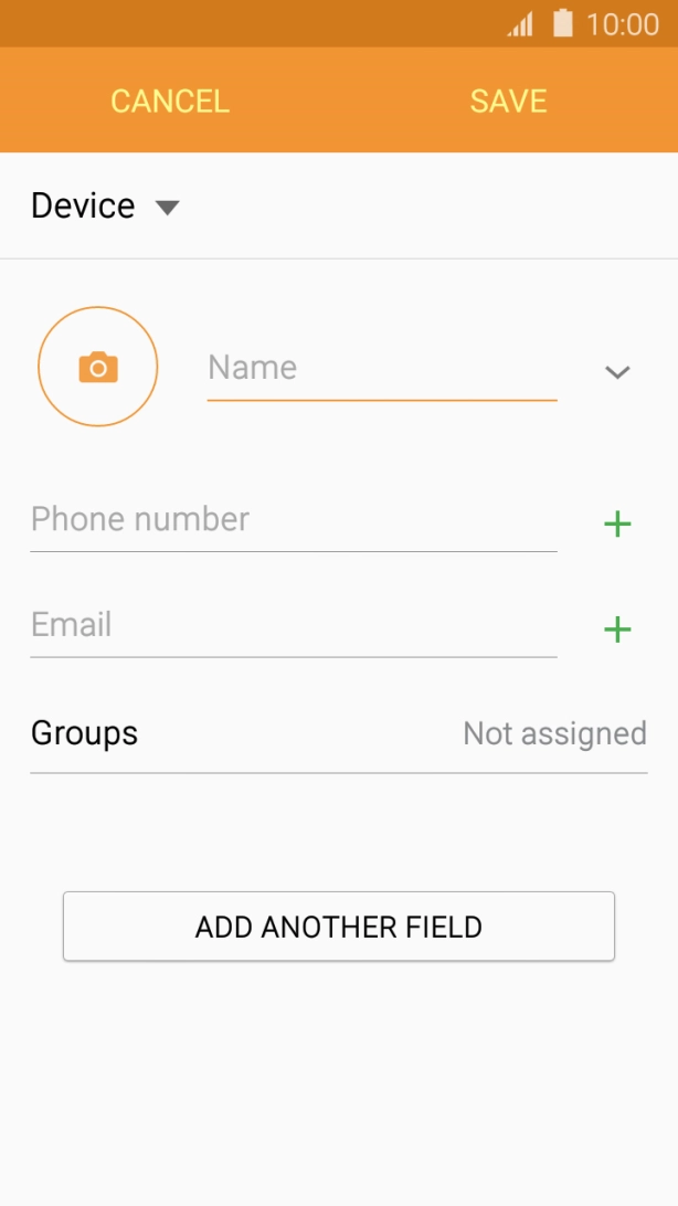 Press the picture icon.