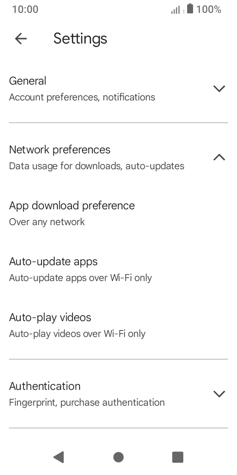 Press Auto-update apps.
