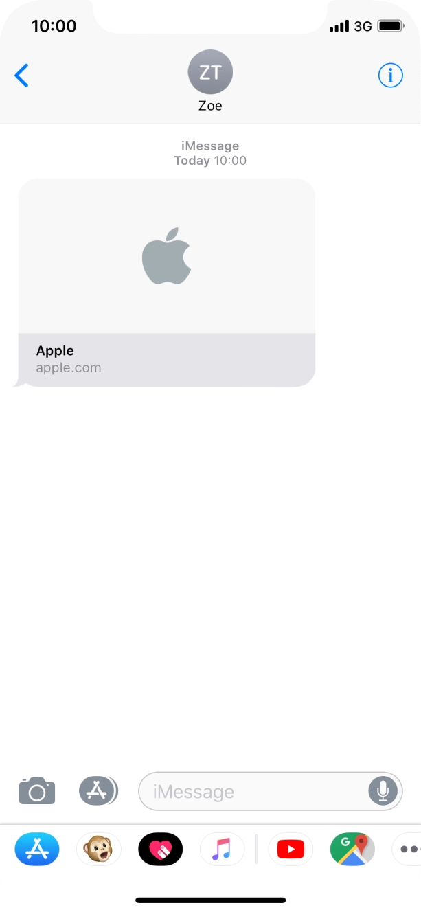 Go to the required message.