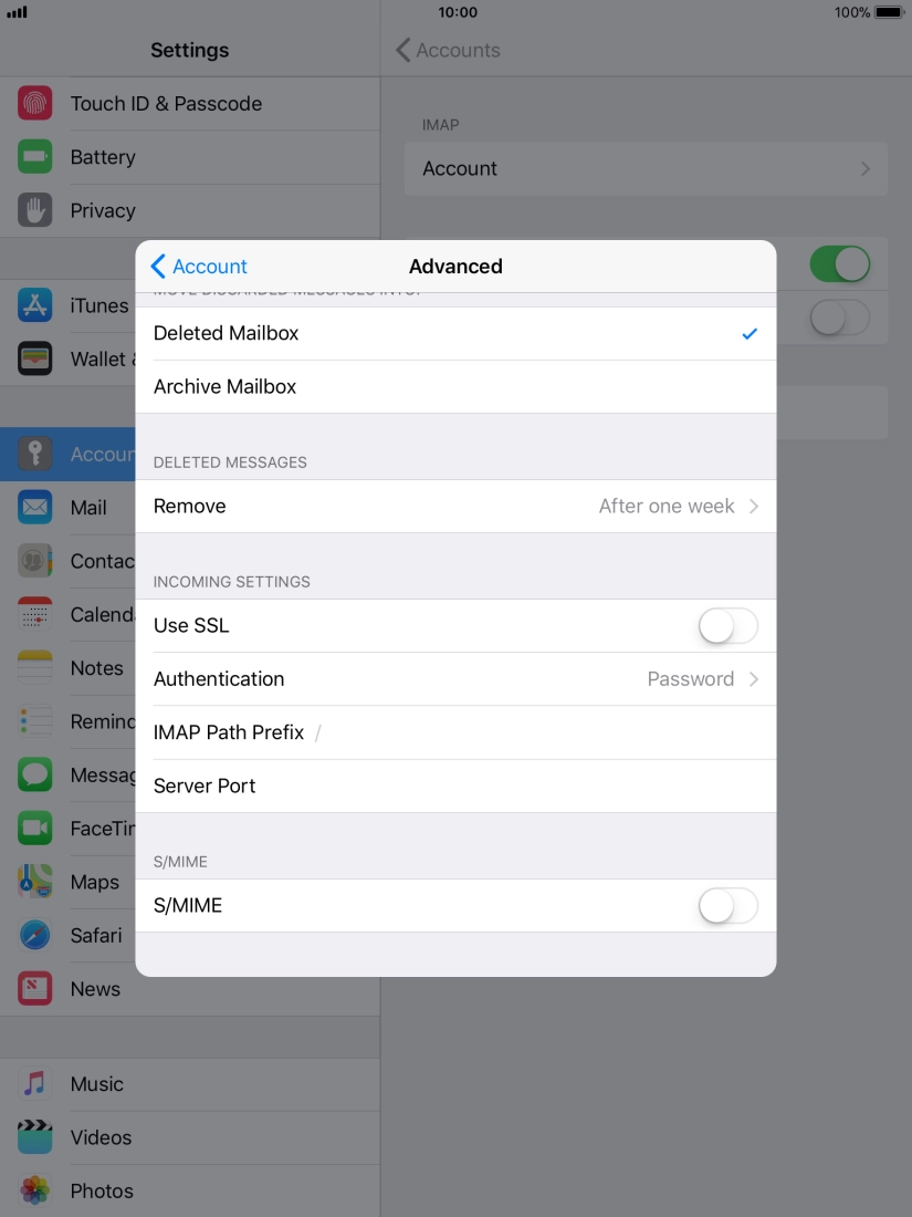 Press the indicator next to Press the indicator next to