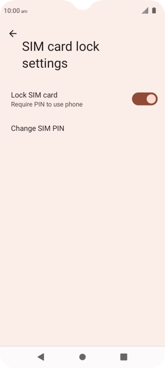 Press the indicator next to Press the indicator next to