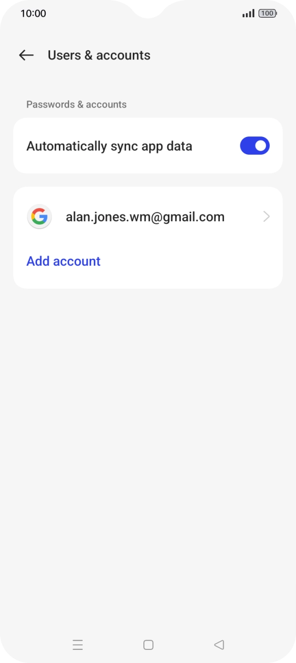Press the Home key to return to the home screen. Press the Home key to return to the home screen.