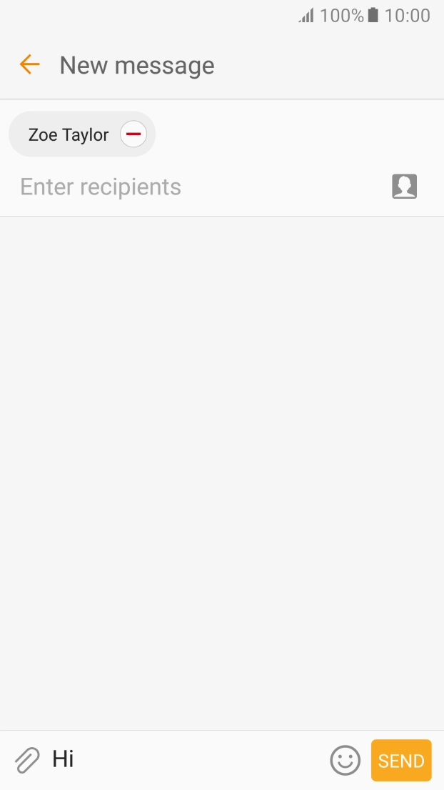 Press SEND. Press SEND.