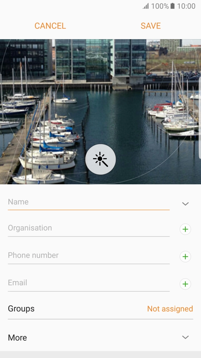 Press Name and key in the required name.