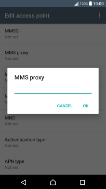 Key in 10.1.1.180 and press OK.