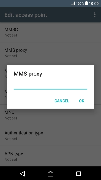 Key in 10.1.1.180 and press OK.