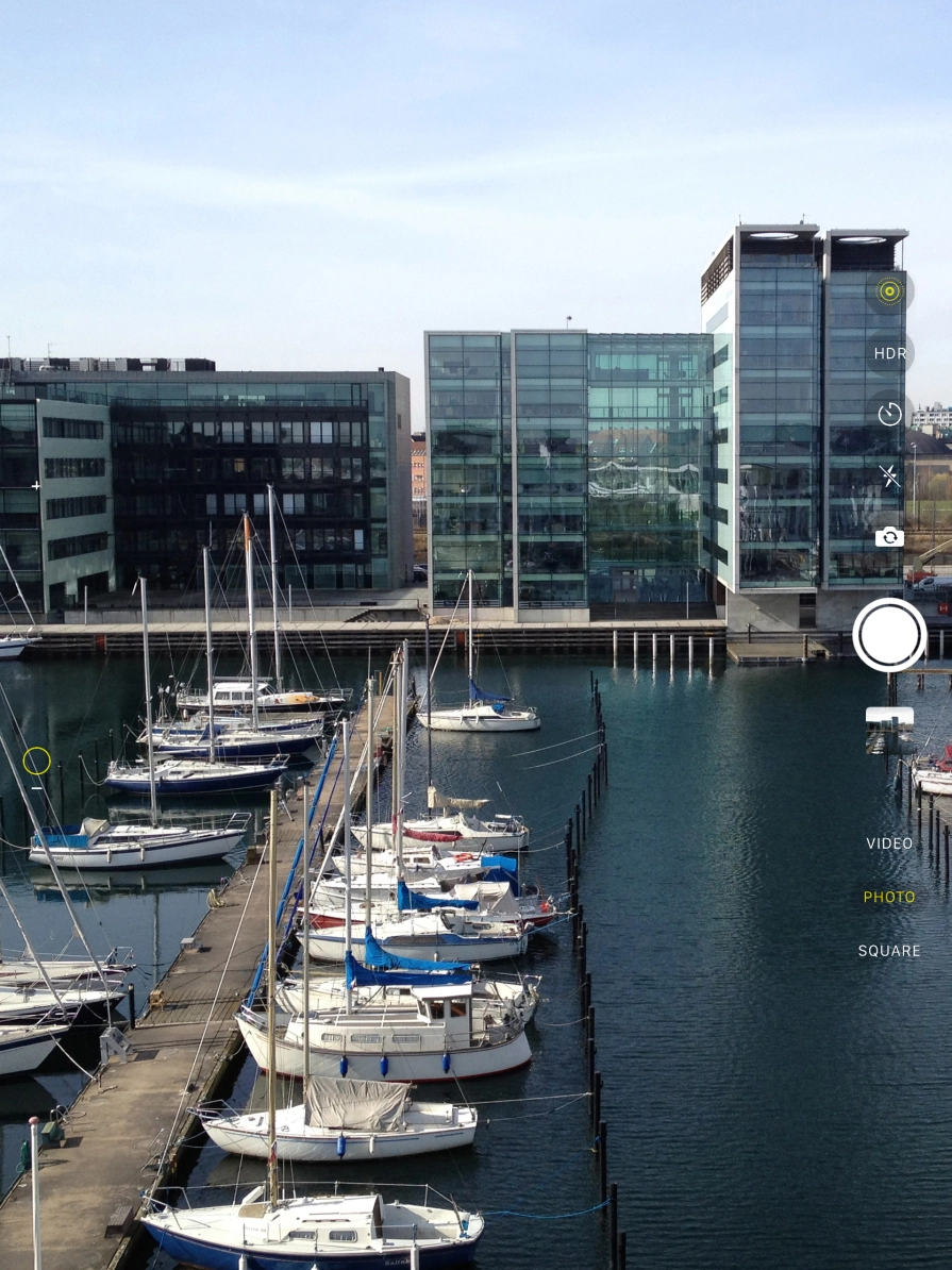 Press the take picture icon.