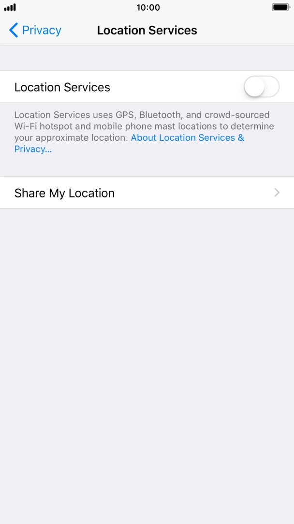 Press the indicator next to Press the indicator next to