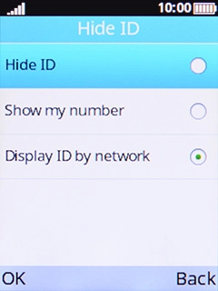 Select Show my number to turn on the function. Select Show my number to turn on the function.