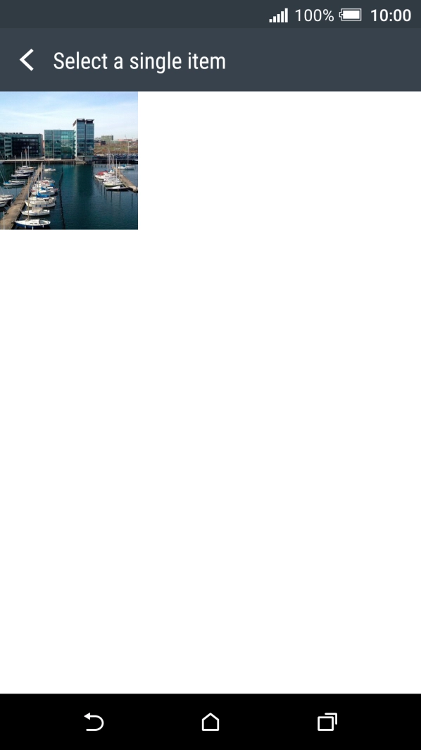 Press the required picture.