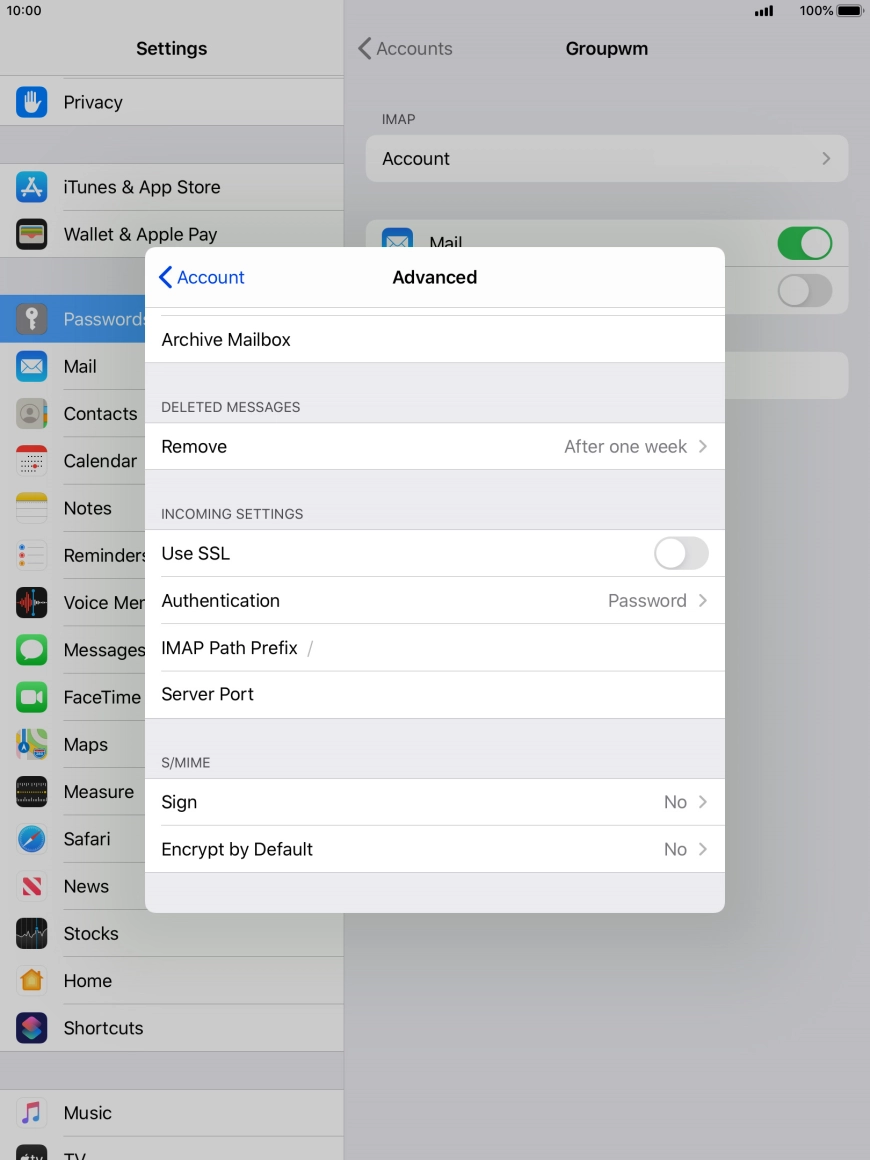 Press the indicator next to Press the indicator next to