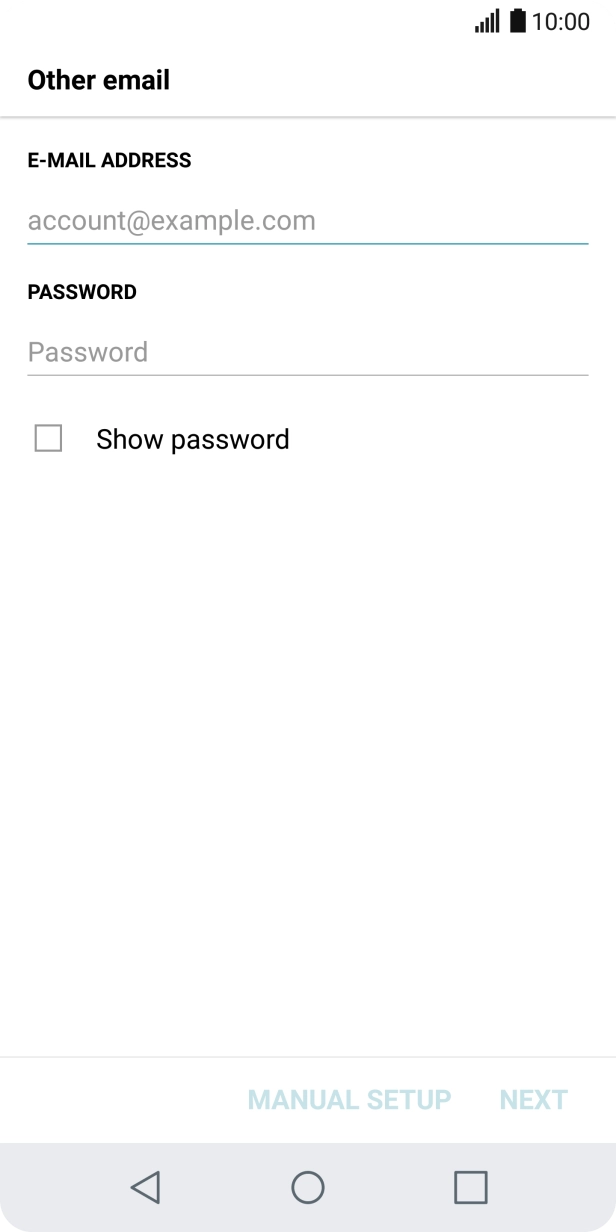 Press the field below Press the field below