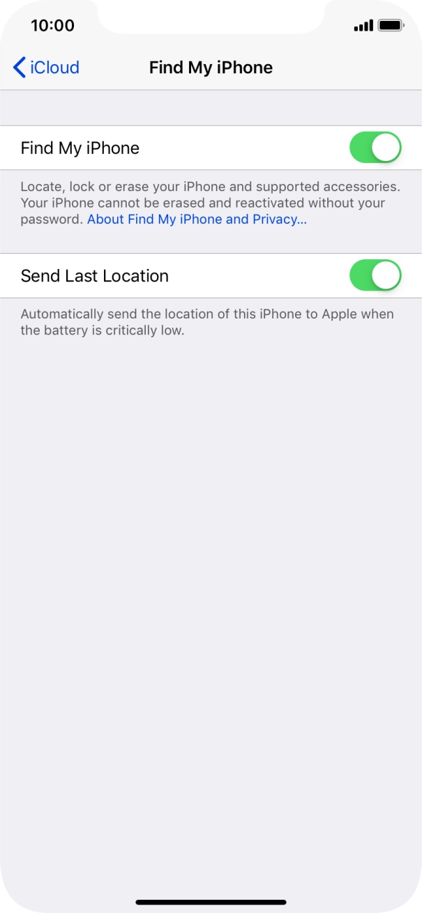 Slide your finger upwards starting from the bottom of the screen to return to the home screen.