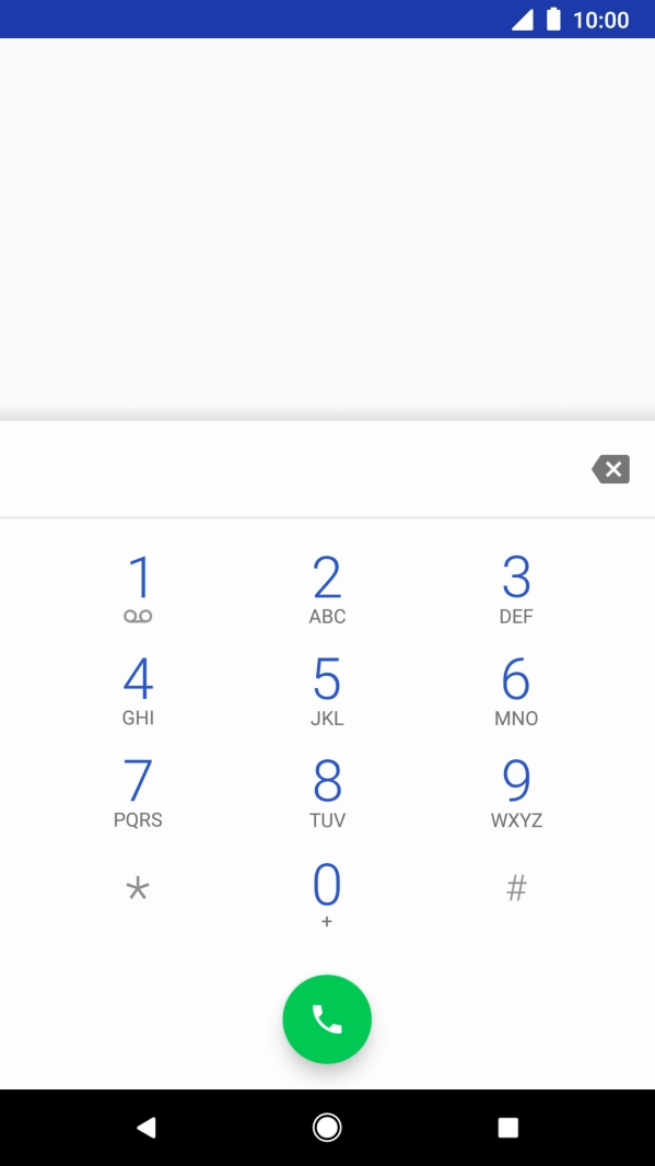 Press and hold number key 1 to call your MessageBank®. Follow the instructions to listen to your messages.