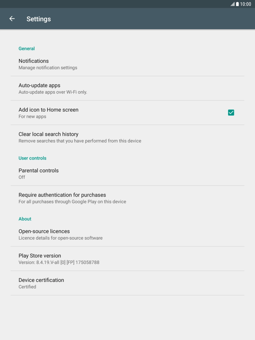 Press Auto-update apps.