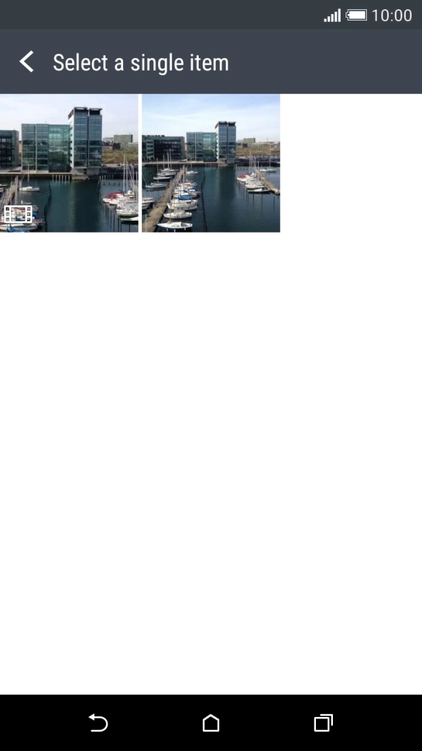 Press the required file.