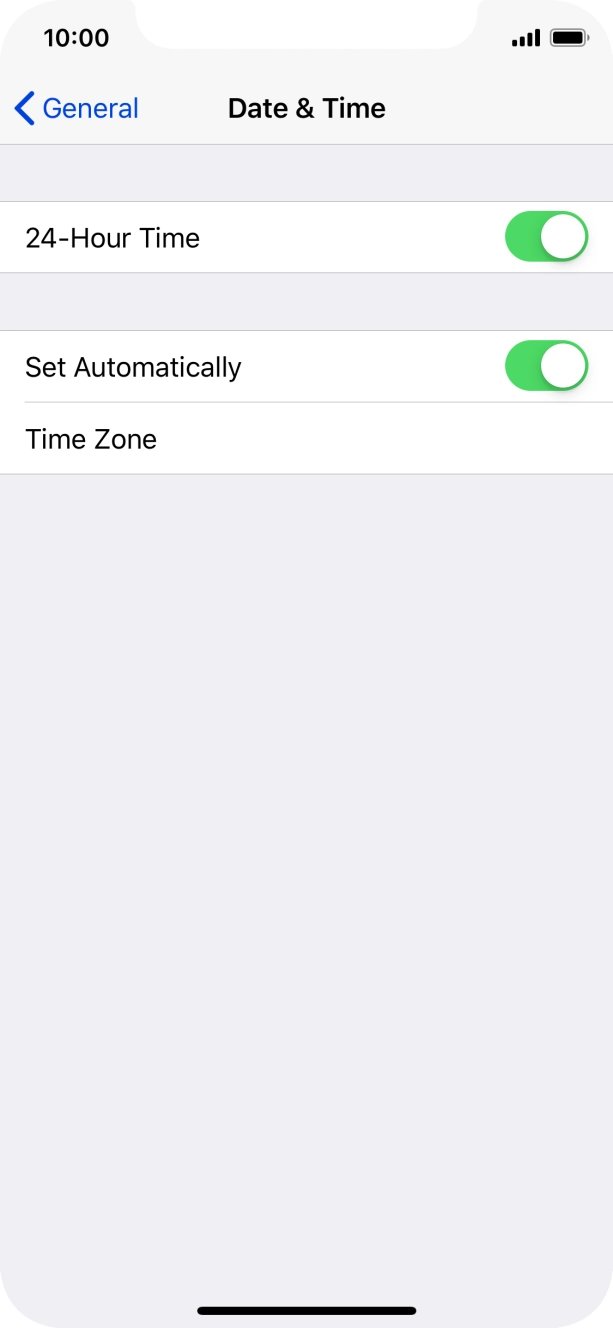 Slide your finger upwards starting from the bottom of the screen to return to the home screen.