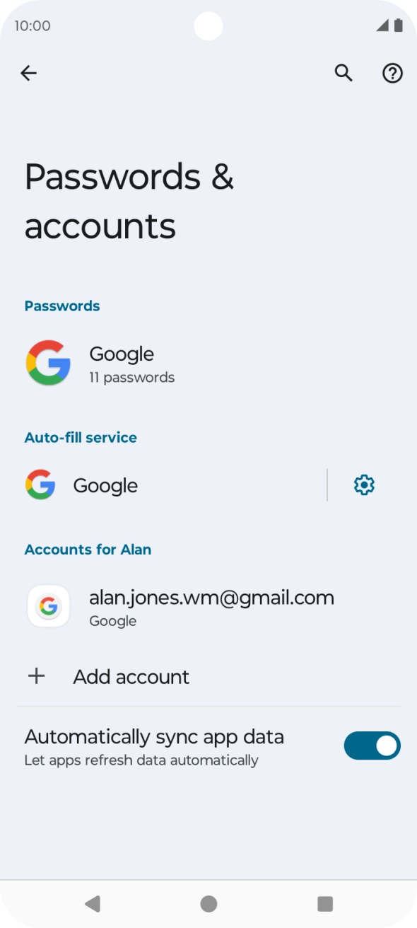 Press the Home key to return to the home screen. Press the Home key to return to the home screen.