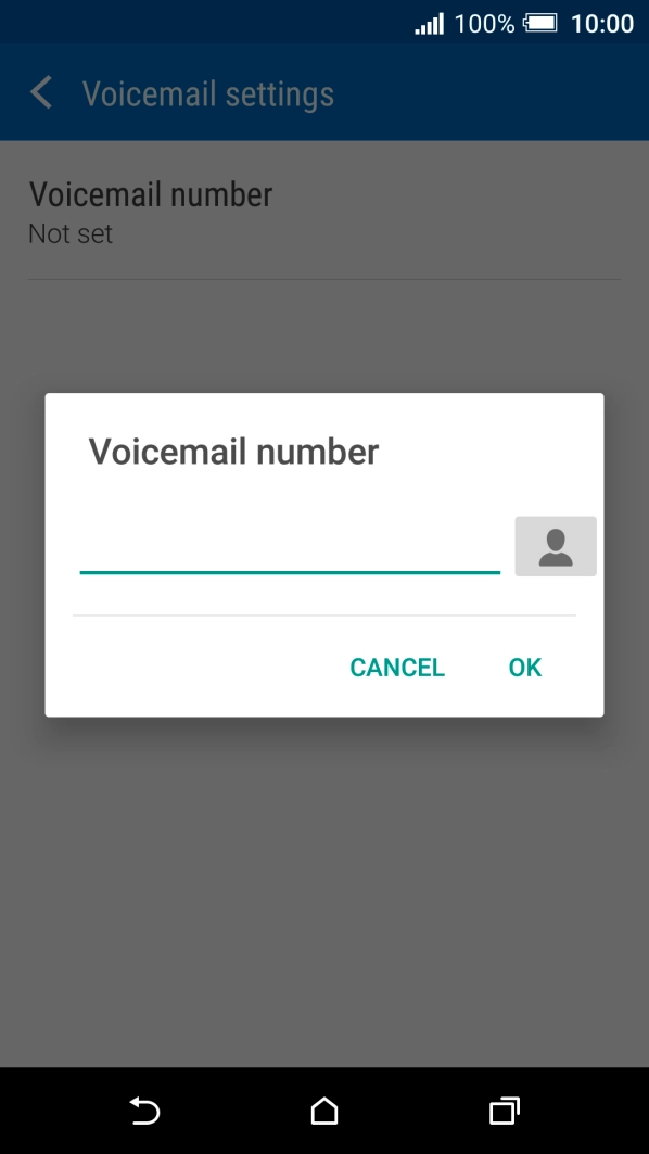 Key in +61101 and press OK.
