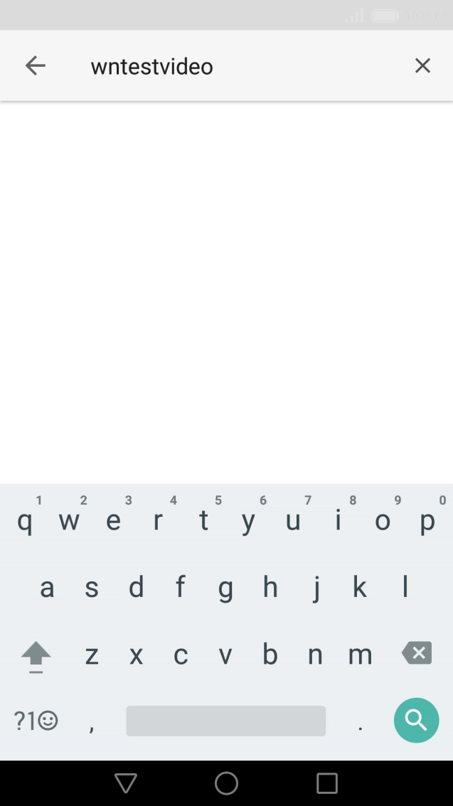 Key in the required search word and press the search icon.