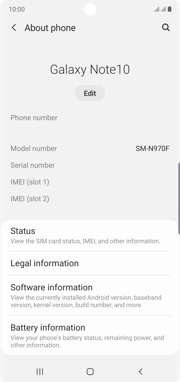 Press Software information. Press Software information.